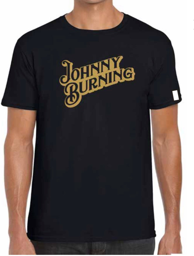 Camiseta Johnny Burning dorada